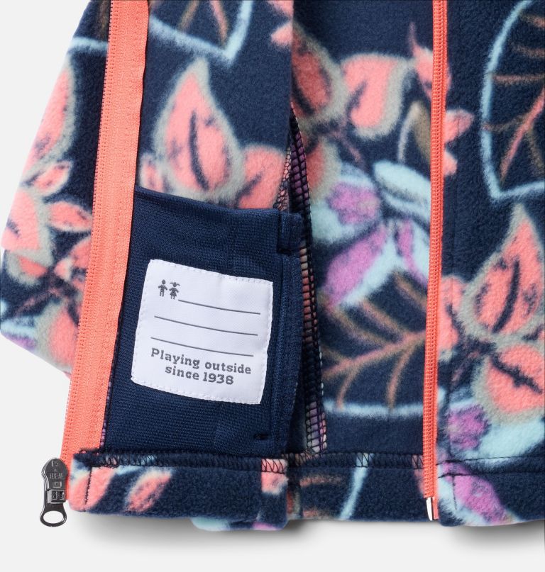 benton springs ii fleecejacke für mädchen babygröße mit print