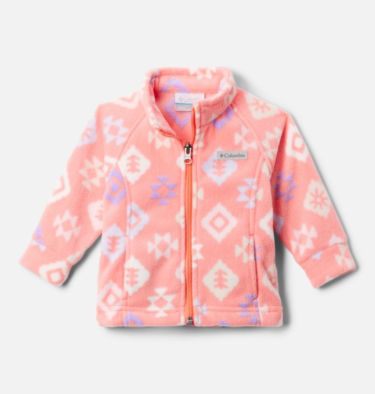 benton springs ii fleecejacke für mädchen babygröße mit print