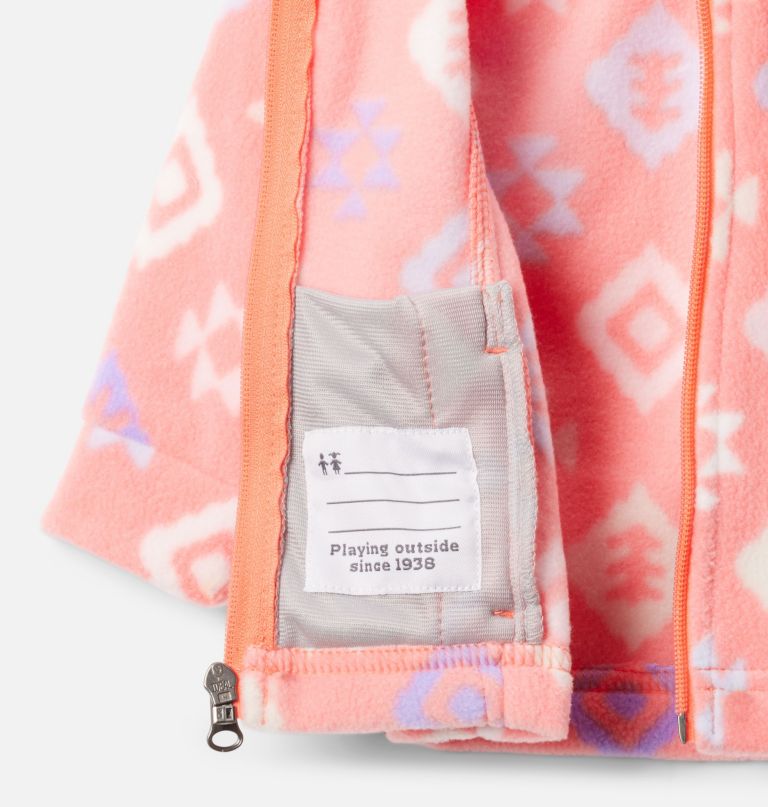 benton springs ii fleecejacke für mädchen babygröße mit print