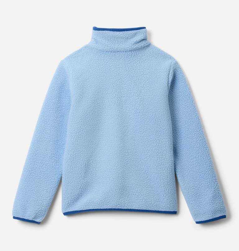 helvetia ii fleece-pullover mit halben druckknöpfen für kinder