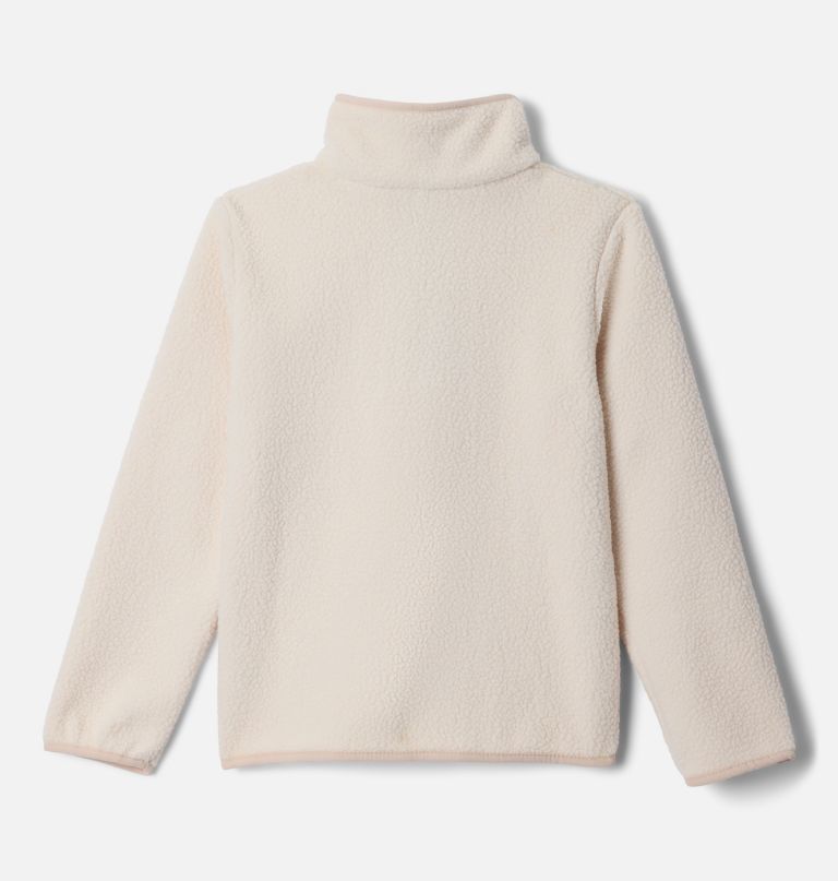 helvetia ii fleece-pullover mit halben druckknöpfen für kinder