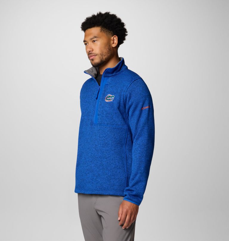 herren-fleecepullover mit halbem reißverschluss „collegiate sweater weather – florida
