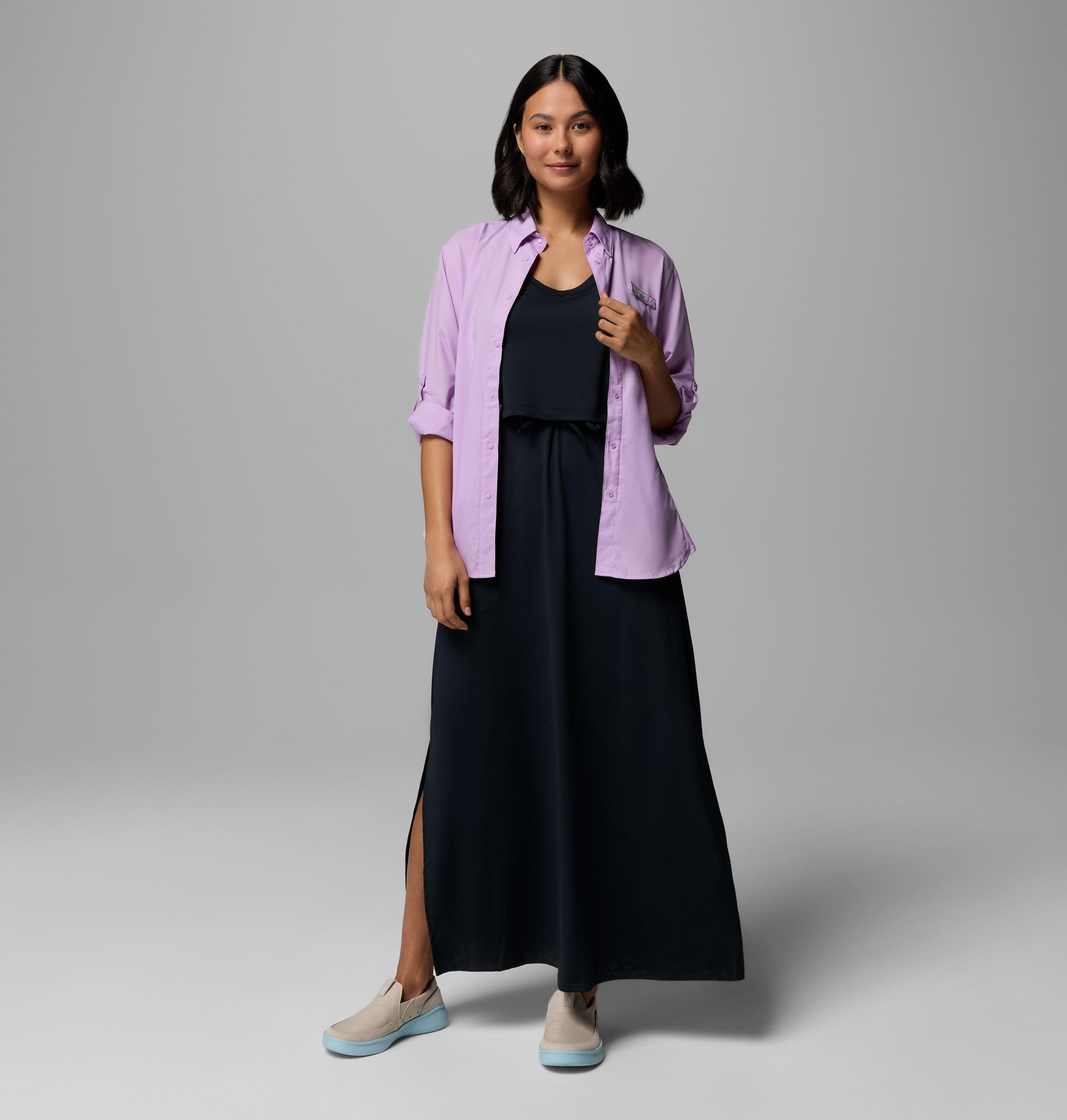 pfg freezer maxikleid für damen