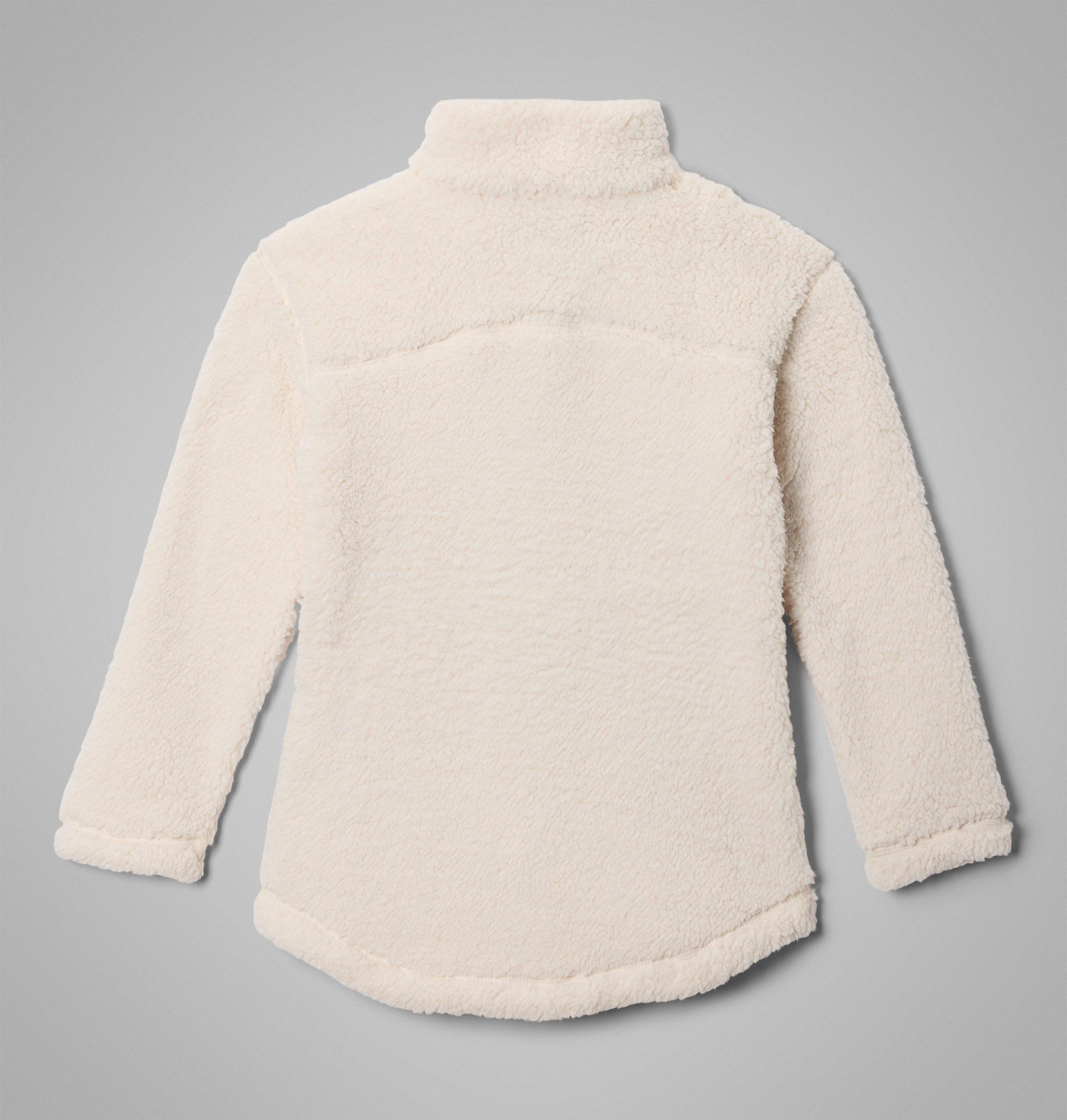 west bend fleecejacke für mädchen mit durchgehendem reißverschluss