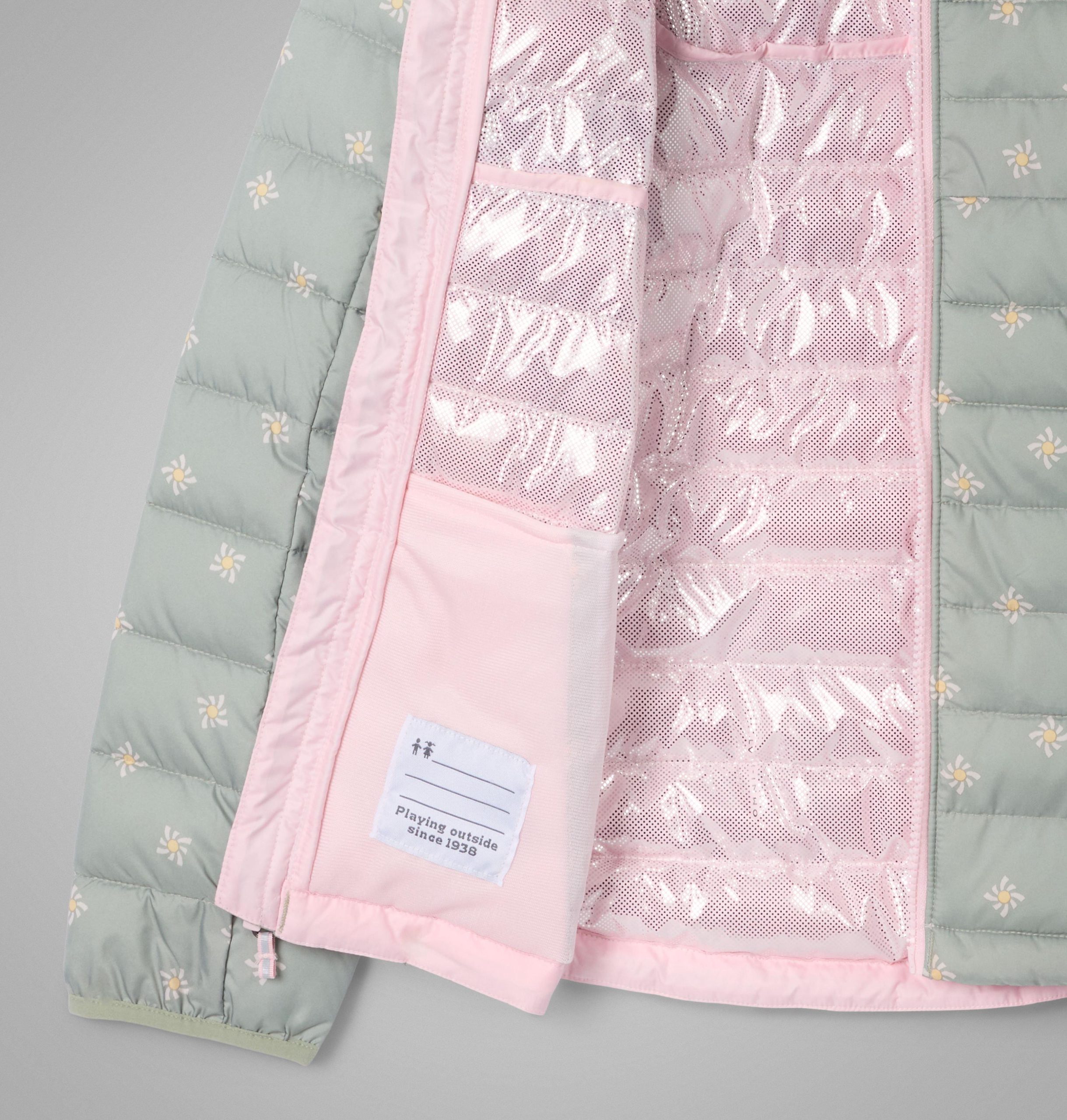weiße bedruckte kapuzenjacke für kinder