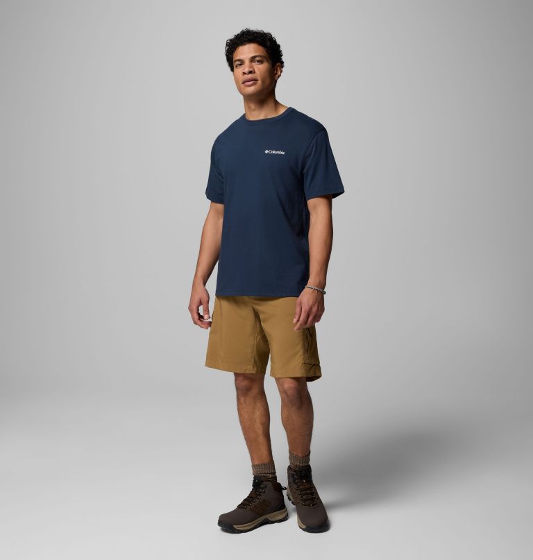 herren-t-shirt mit inspektor-grafik