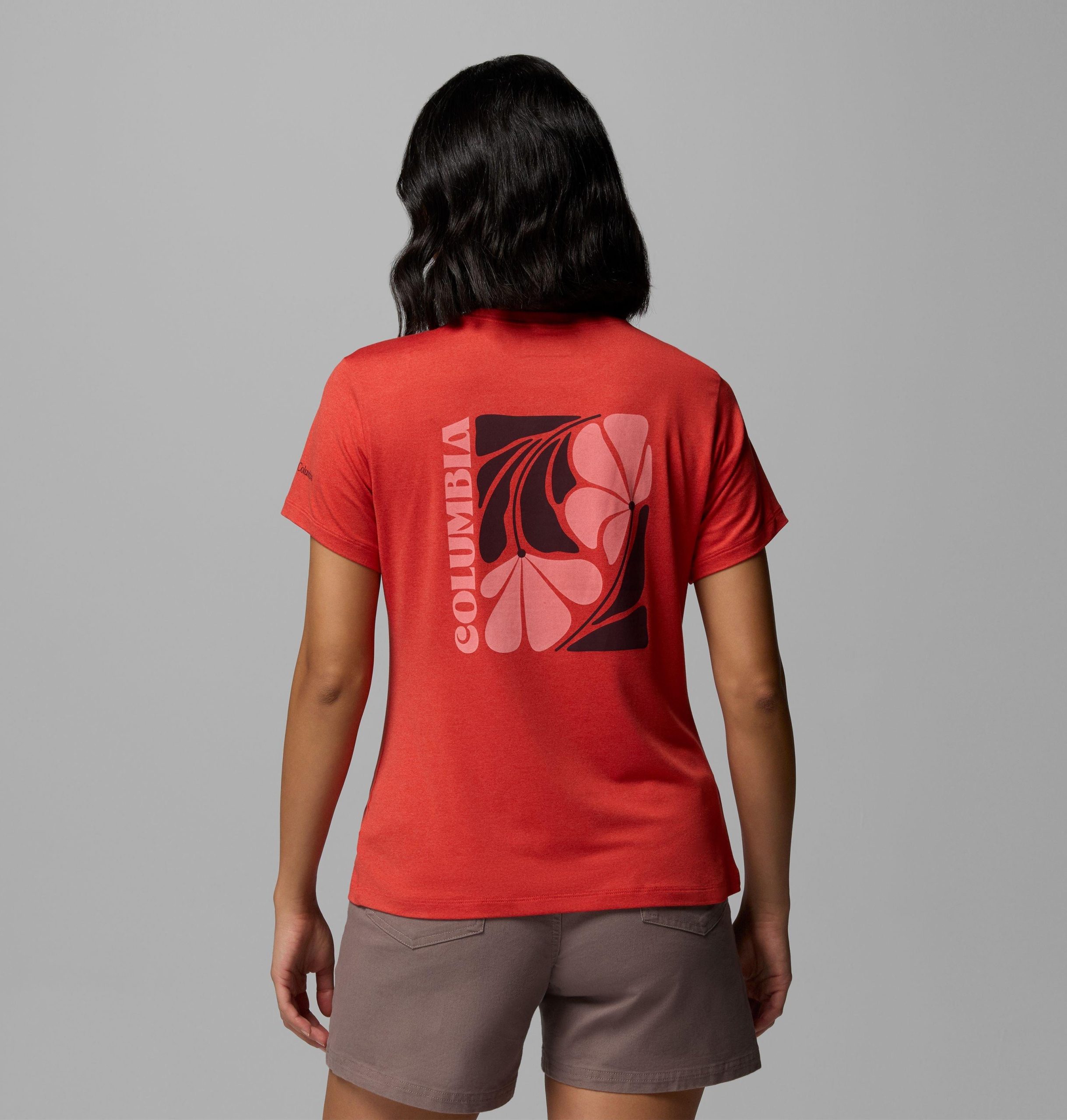 damen parsons point rückengrafik-t-shirt