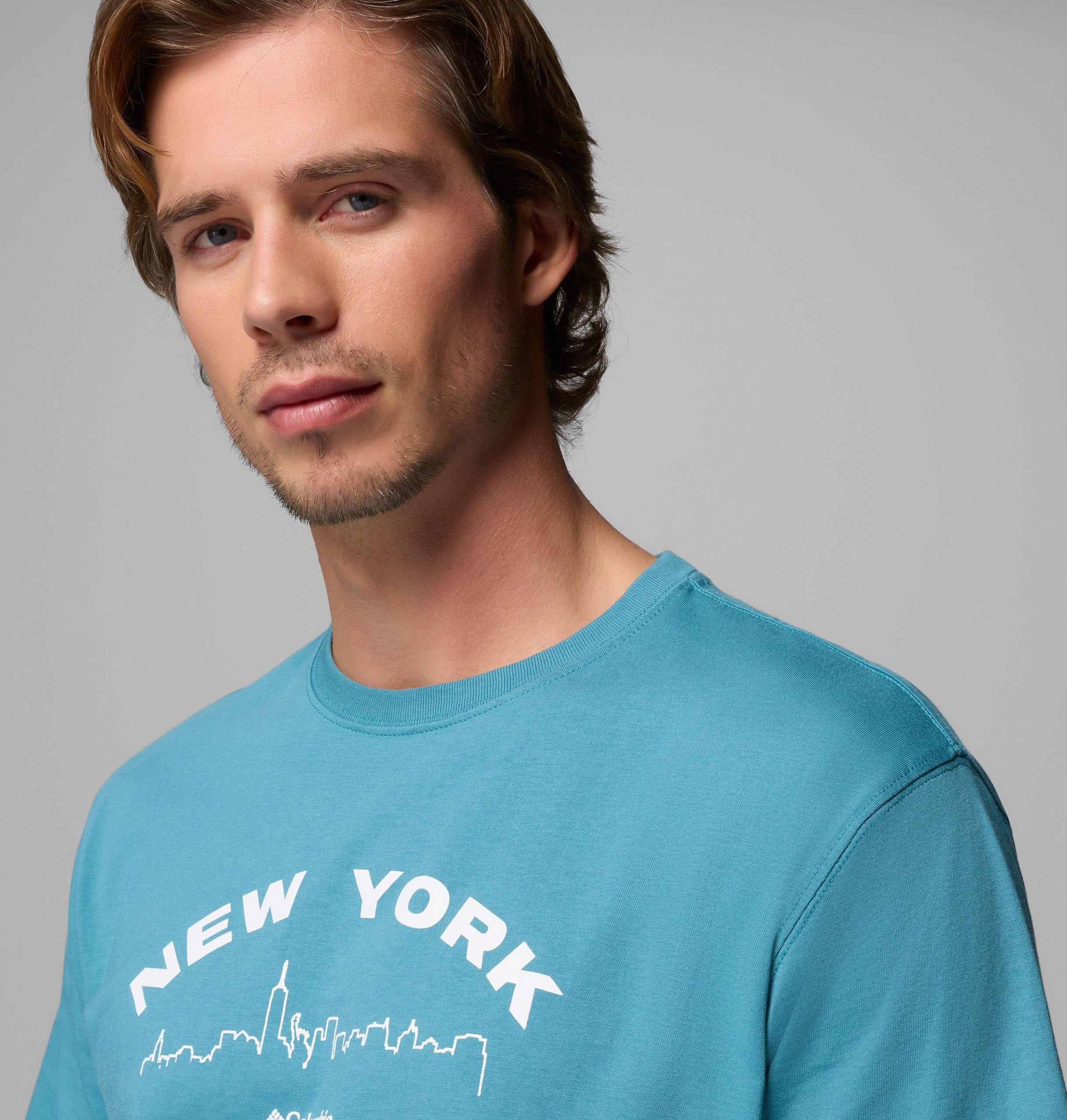 herren vergoldetes ny csc kurzarm-t-shirt
