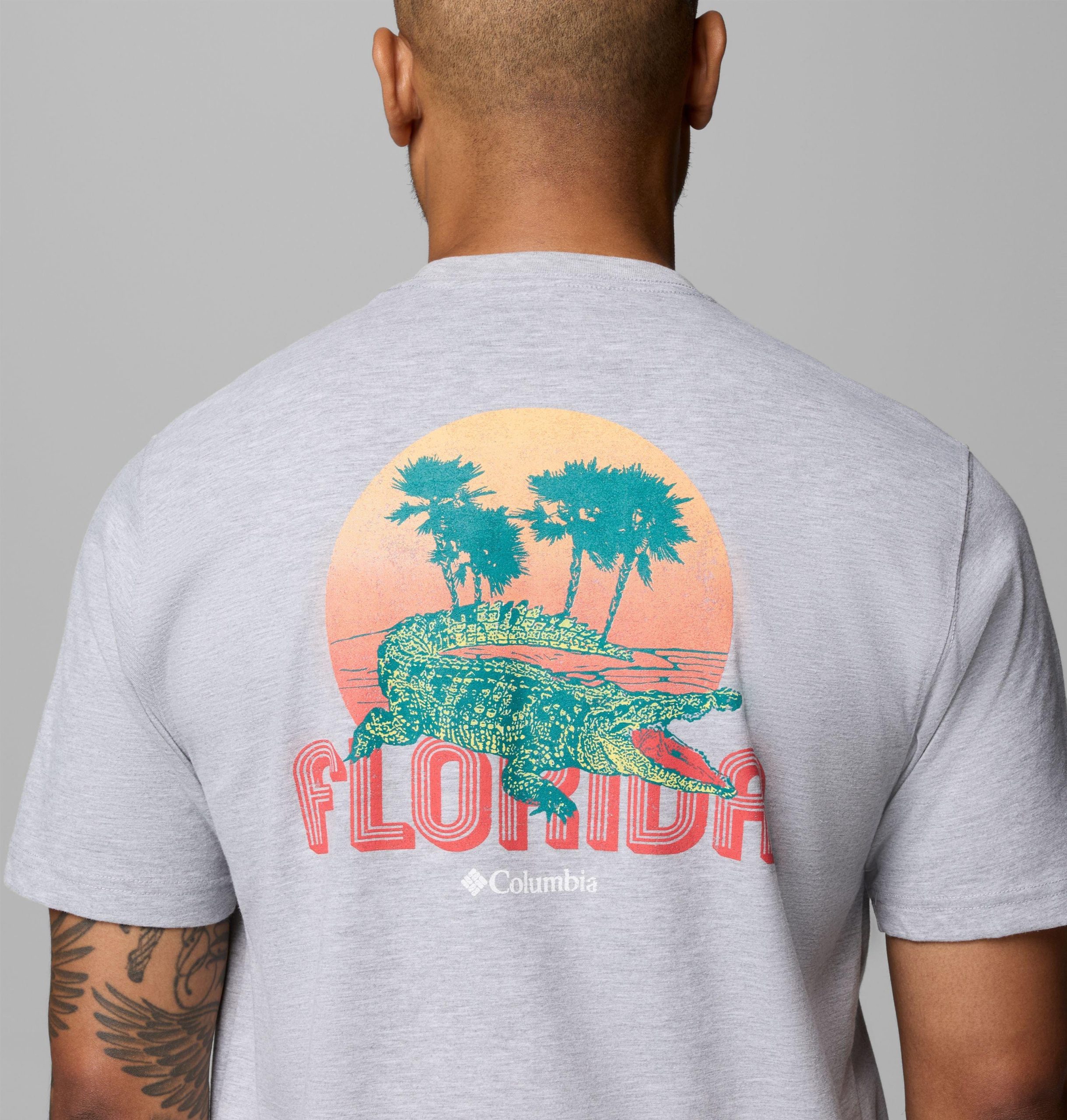 floridasun fl gator csc kurzarm-t-shirt für herren