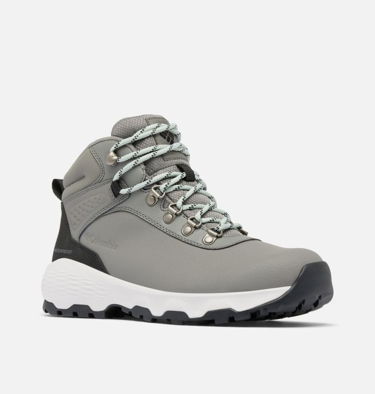 newton wander damen-lederstiefel – weite