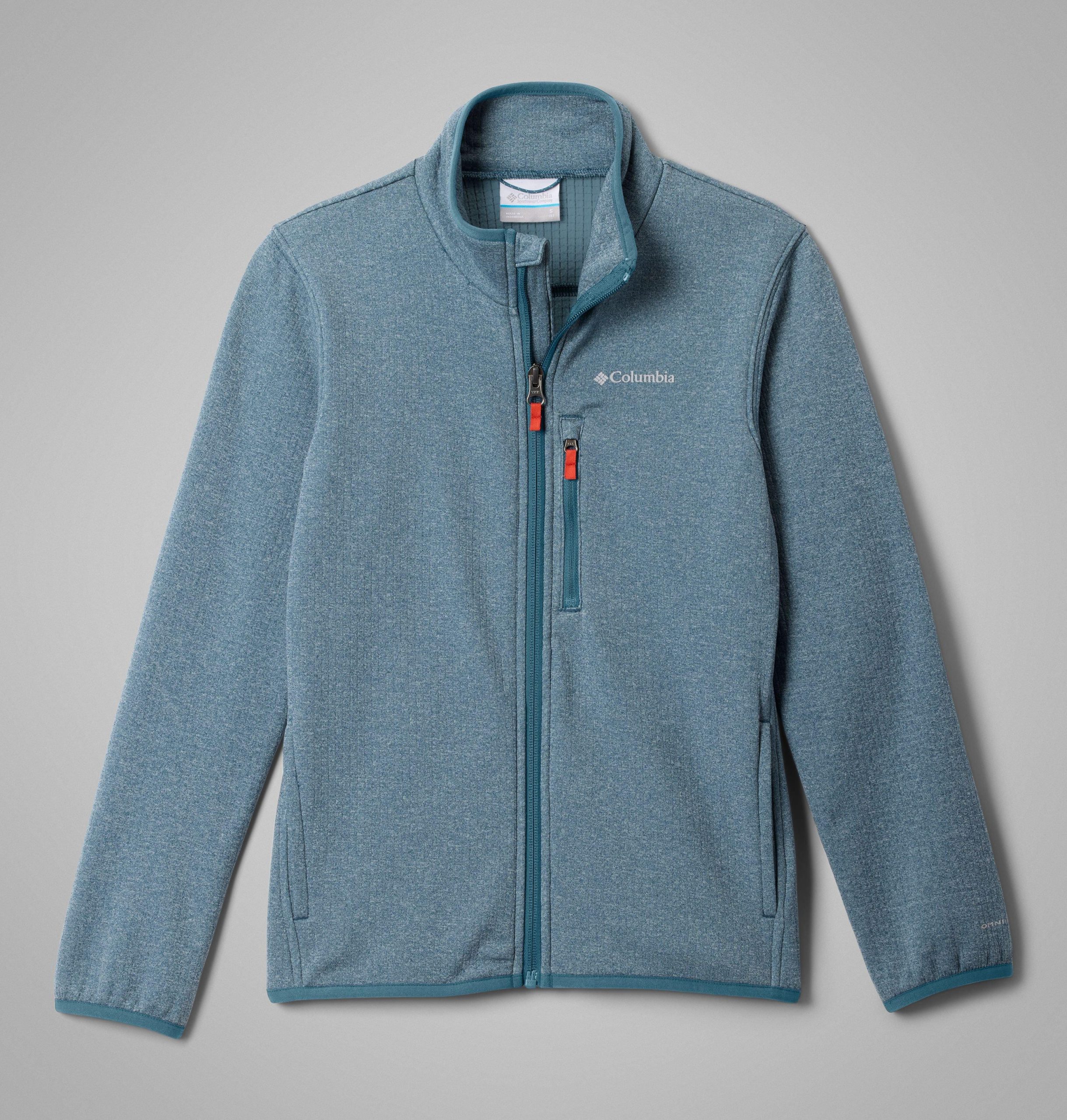 kids essential hike fleecejacke mit durchgehendem reißverschluss