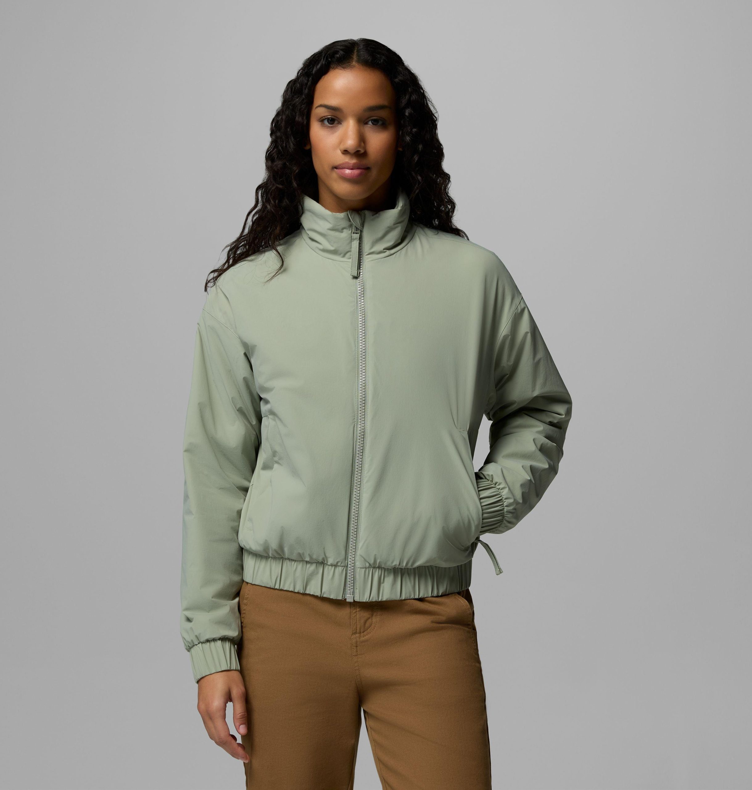 amazestretch damen-bomberjacke mit isolierung