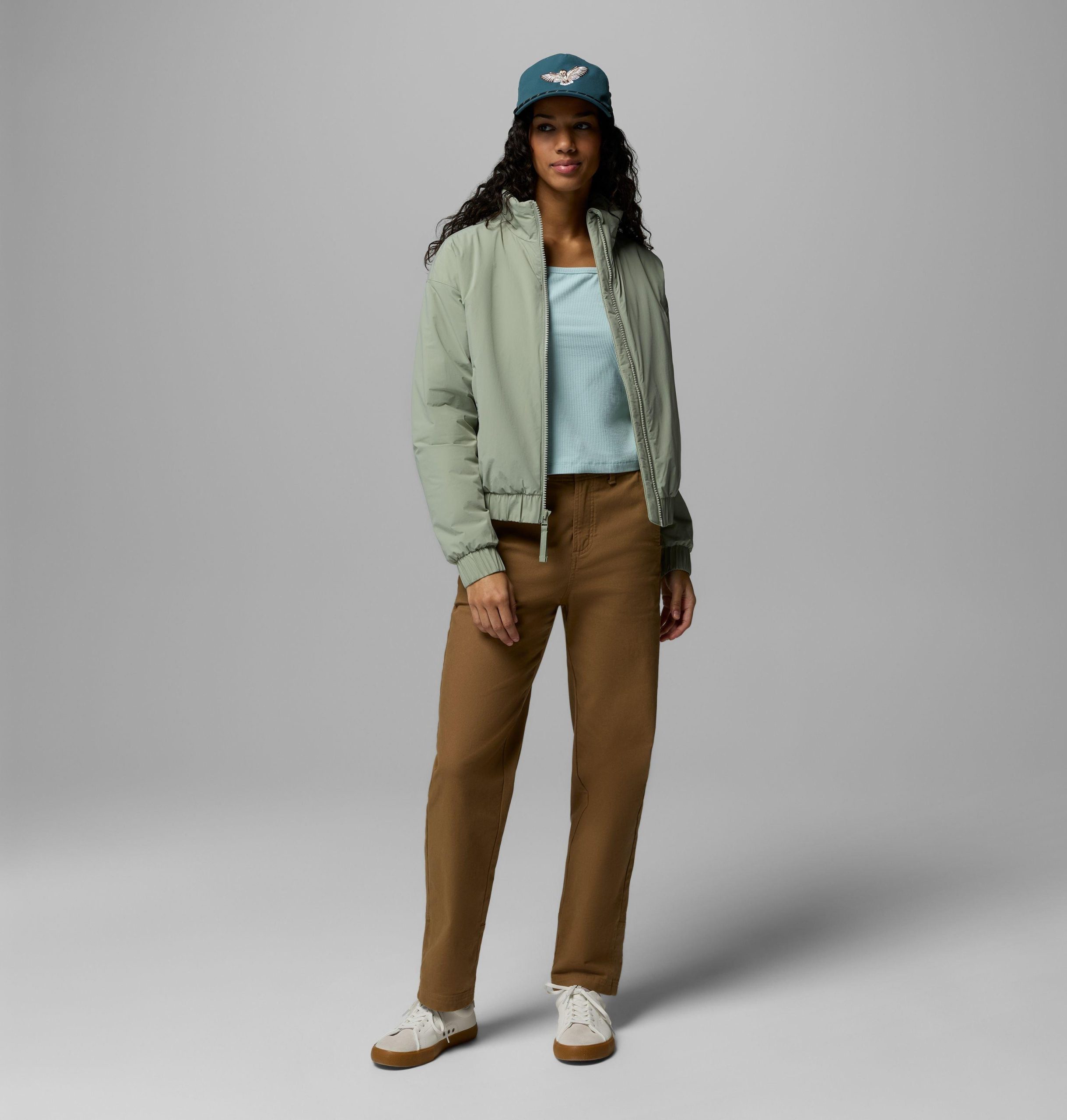amazestretch damen-bomberjacke mit isolierung