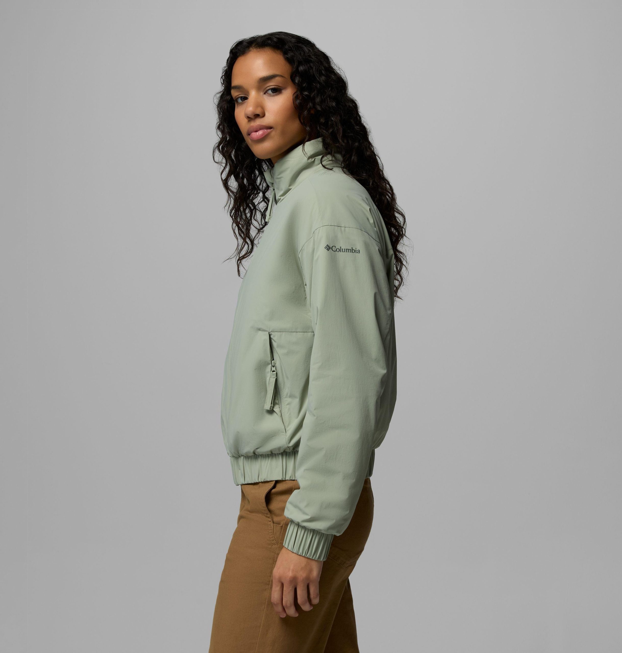 amazestretch damen-bomberjacke mit isolierung