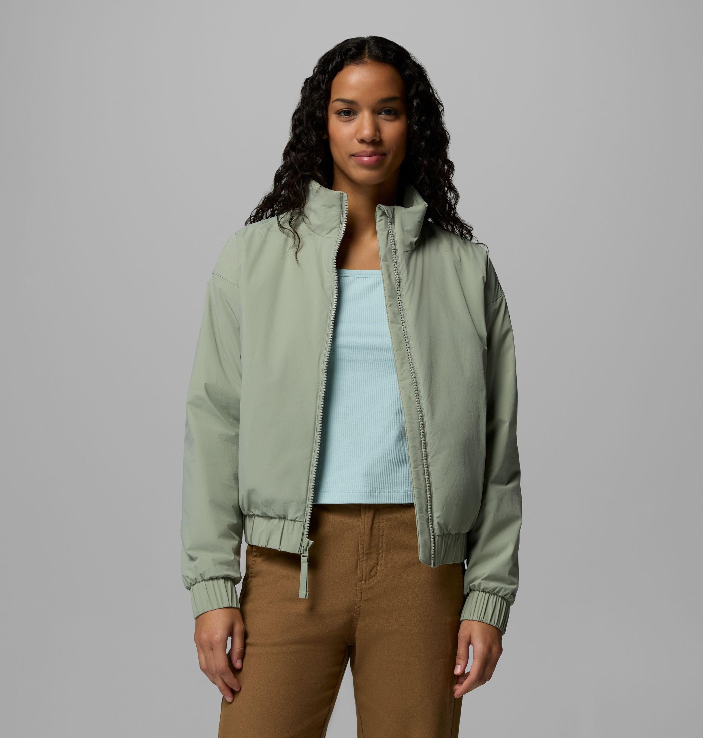 amazestretch damen-bomberjacke mit isolierung