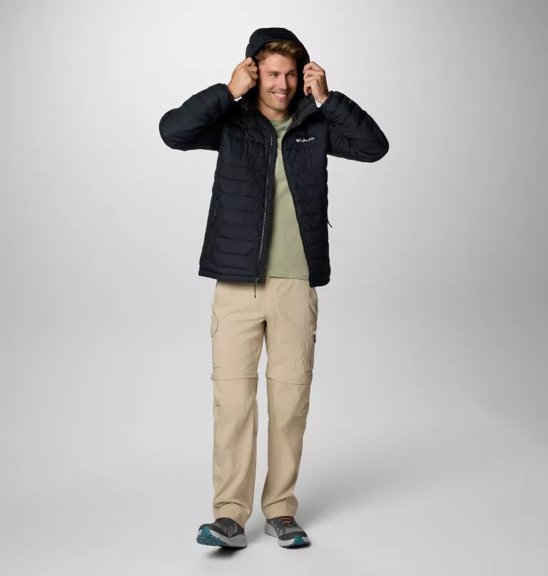herren powder lite ii kapuzenjacke