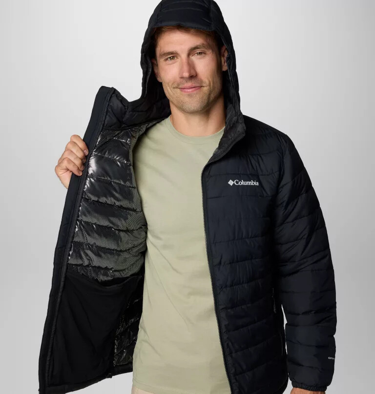 herren powder lite ii kapuzenjacke