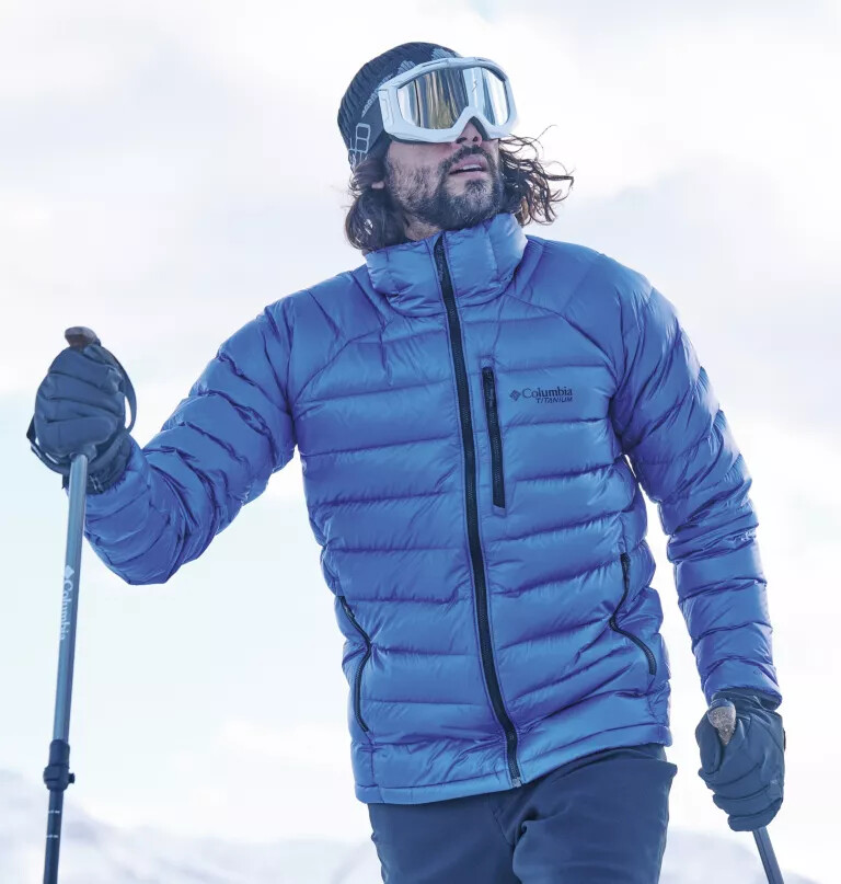 arctic crest daunenjacke für herren