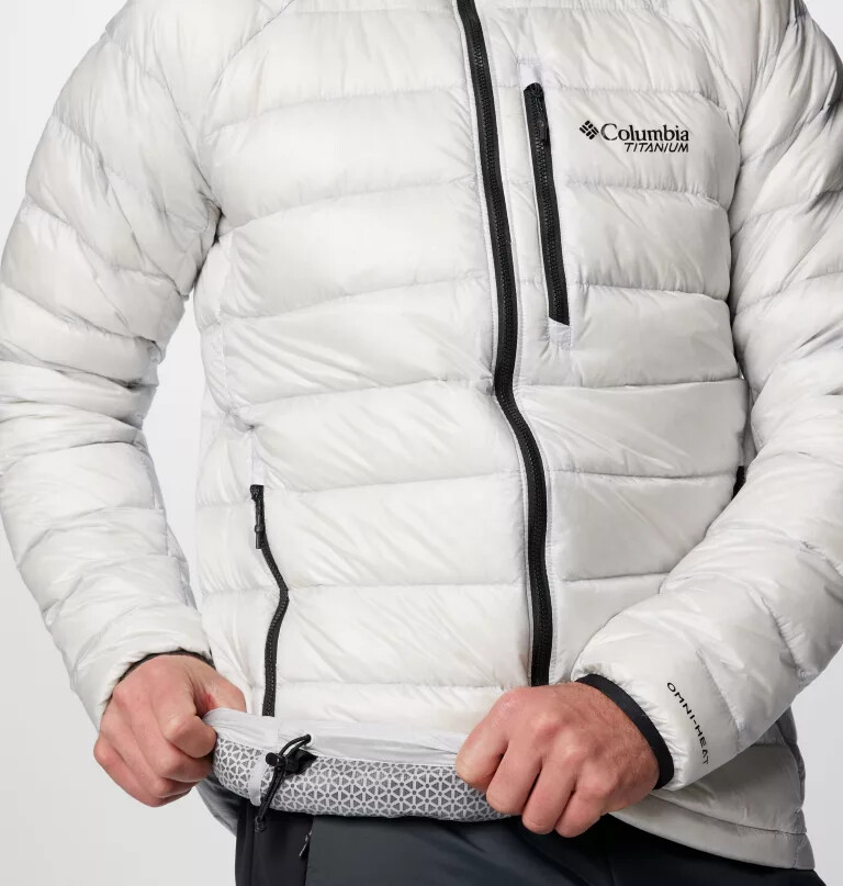 arctic crest daunenjacke für herren