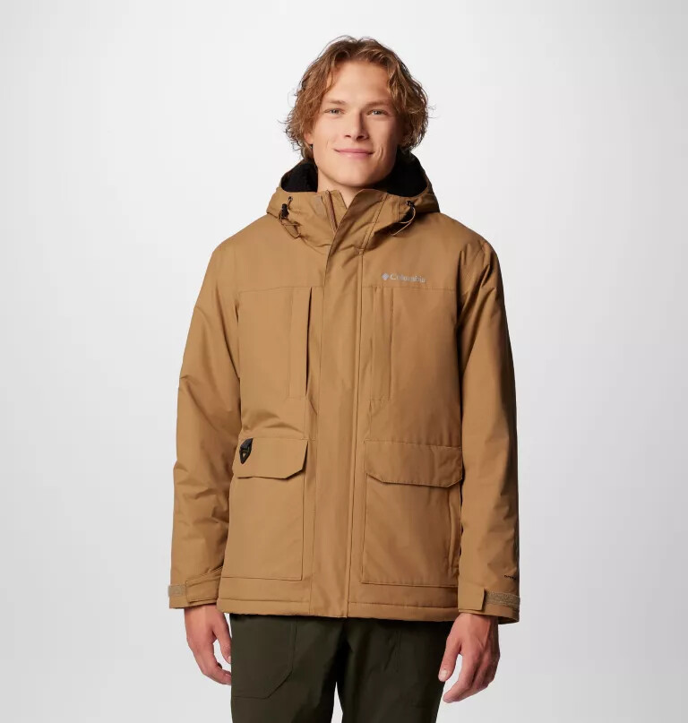 herren landroamer jacke mit sherpa-futter