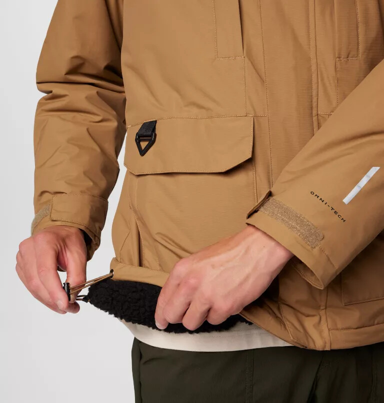 herren landroamer jacke mit sherpa-futter