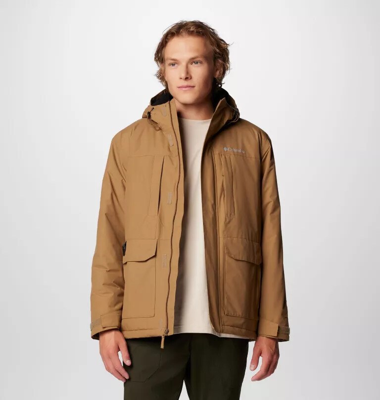 herren landroamer jacke mit sherpa-futter