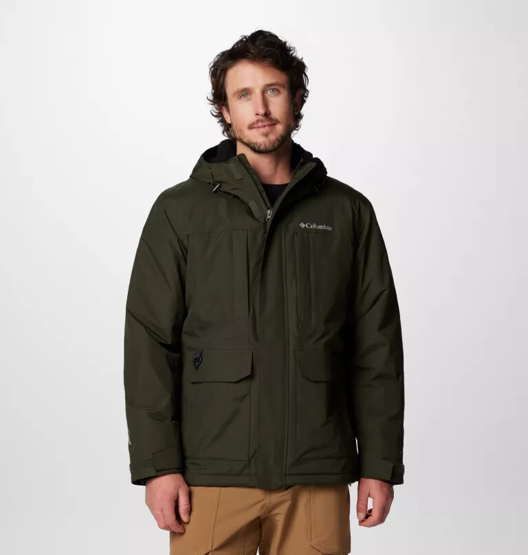 herren landroamer jacke mit sherpa-futter