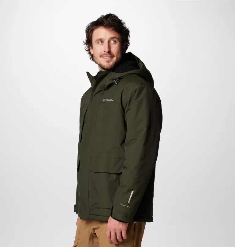herren landroamer jacke mit sherpa-futter
