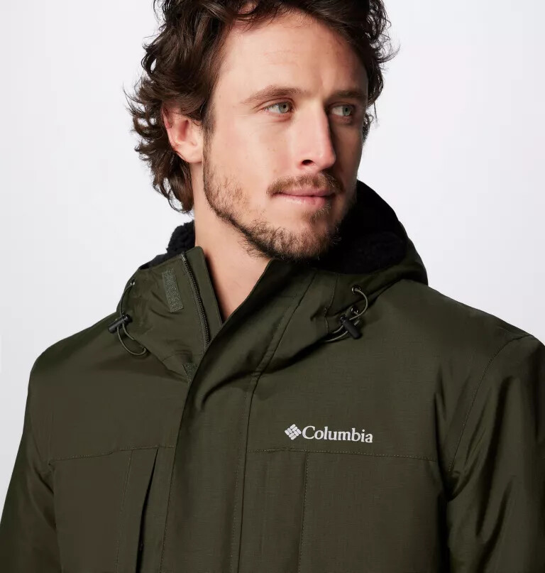 herren landroamer jacke mit sherpa-futter