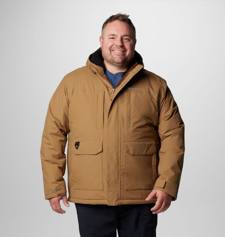 herren landroamer jacke mit sherpa-futter – groß