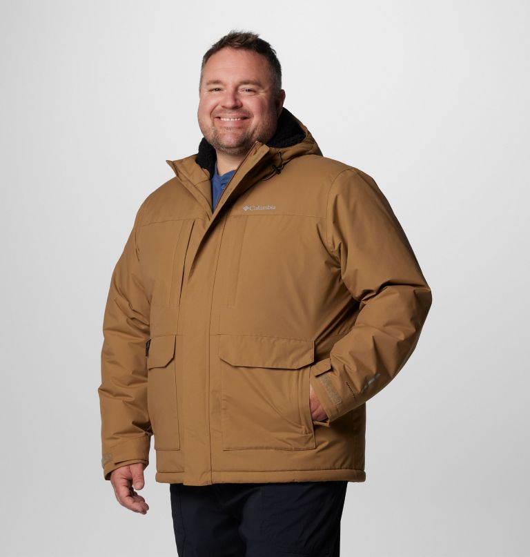 herren landroamer jacke mit sherpa-futter – groß