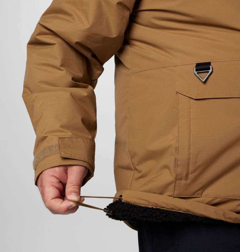 herren landroamer jacke mit sherpa-futter – groß