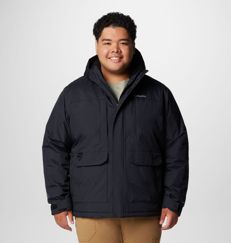 herren landroamer jacke mit sherpa-futter – groß
