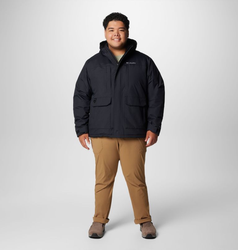 herren landroamer jacke mit sherpa-futter – groß