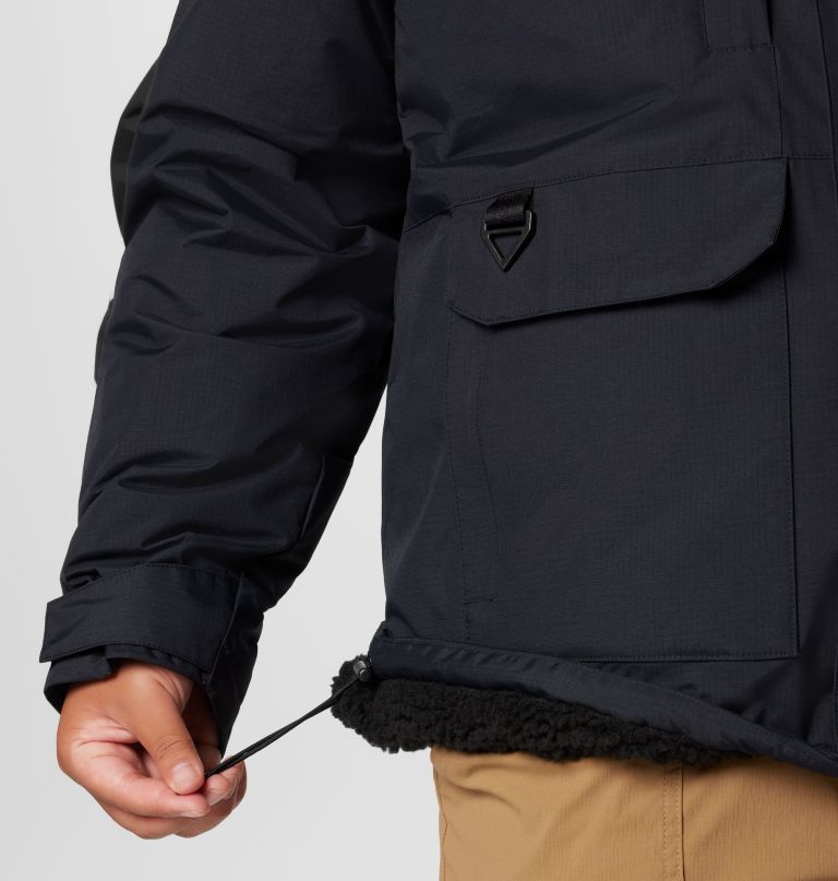 herren landroamer jacke mit sherpa-futter – groß
