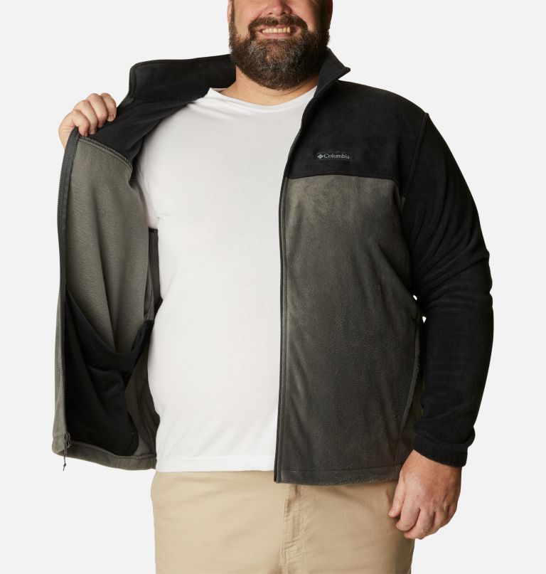 steens mountain 2.0 fleecejacke mit durchgehendem reißverschluss für herren – größe l