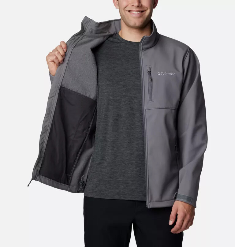 ascender softshelljacke für herren – lang