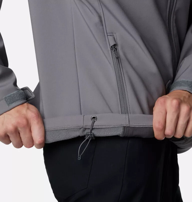 ascender softshelljacke für herren – lang