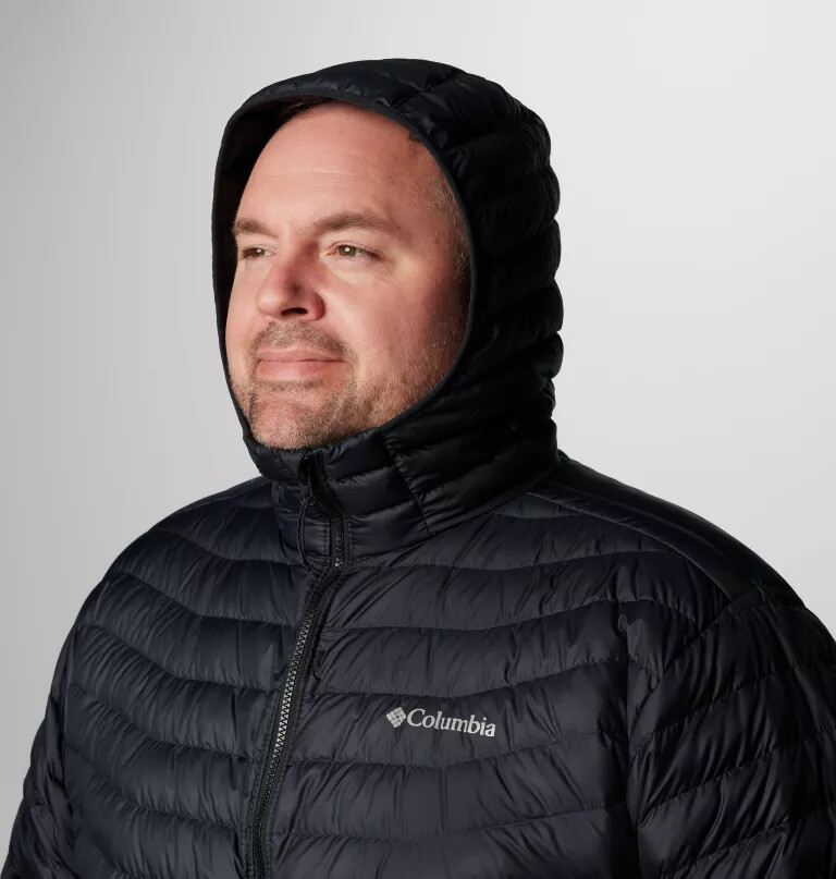 westridge daunenjacke mit kapuze für herren – größe l