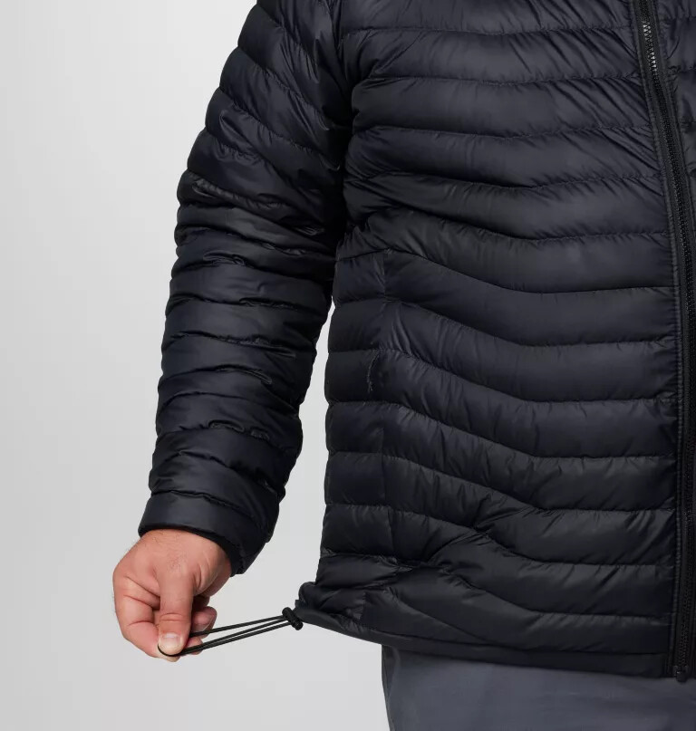 westridge daunenjacke mit kapuze für herren – größe l