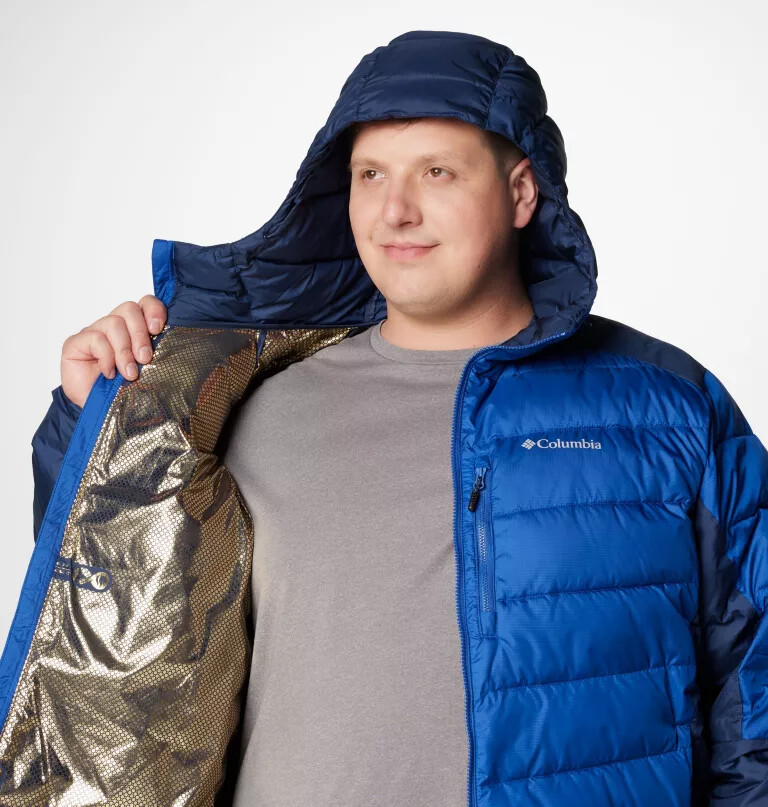 labyrinth loop ii kapuzenjacke für herren – größe l