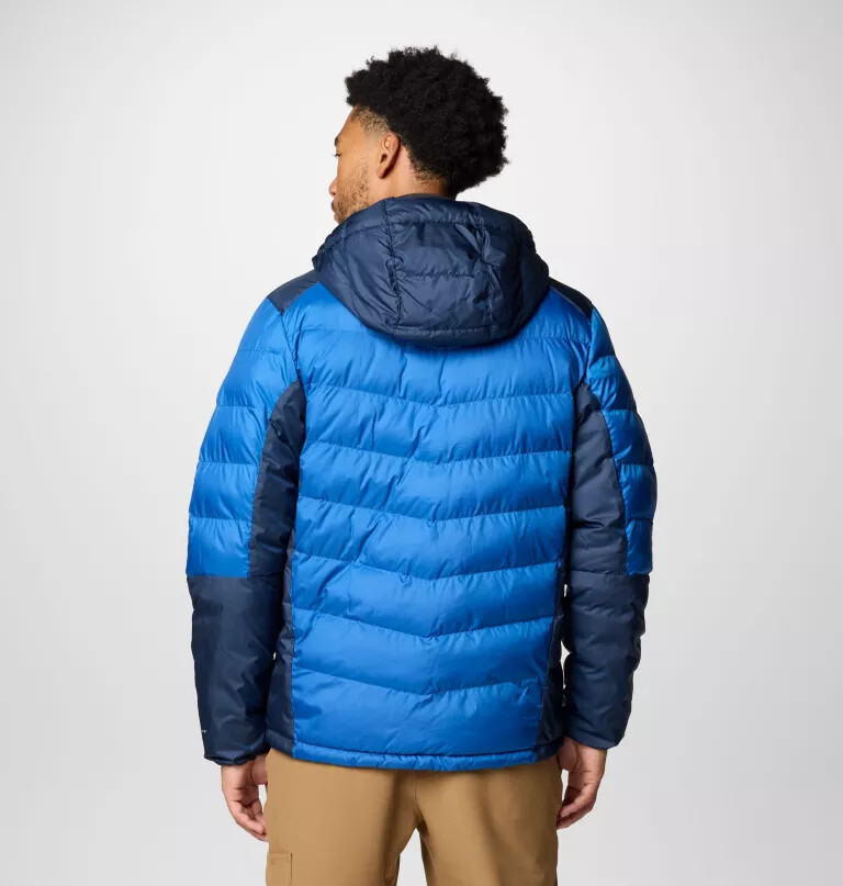 herren labyrinth loop ii kapuzenjacke - lang