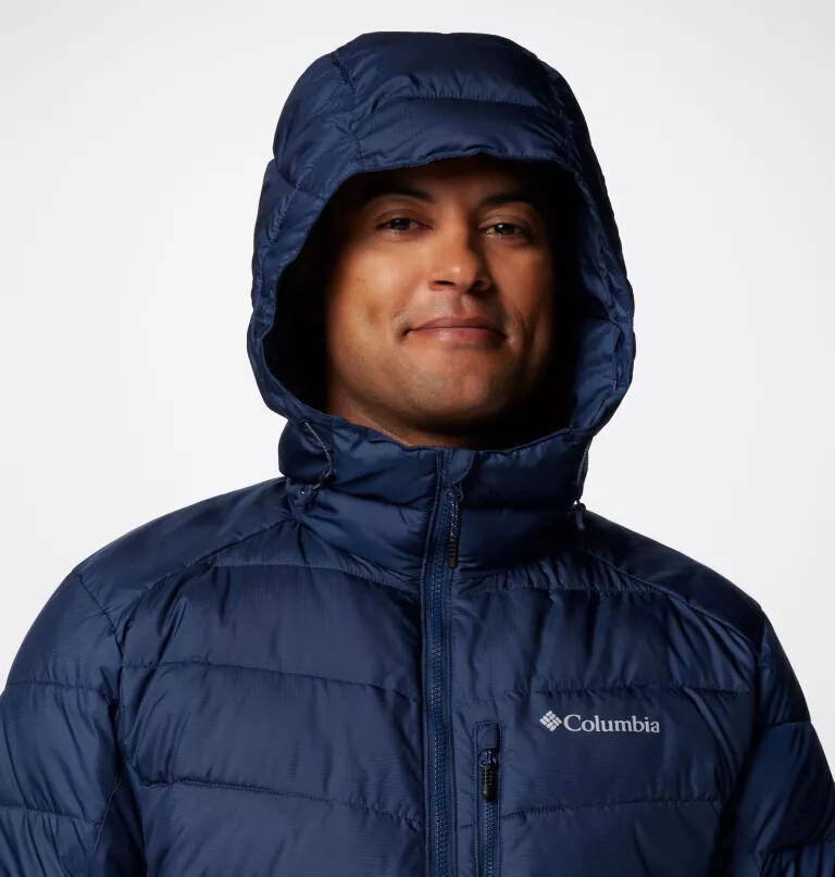 herren labyrinth loop ii kapuzenjacke - lang