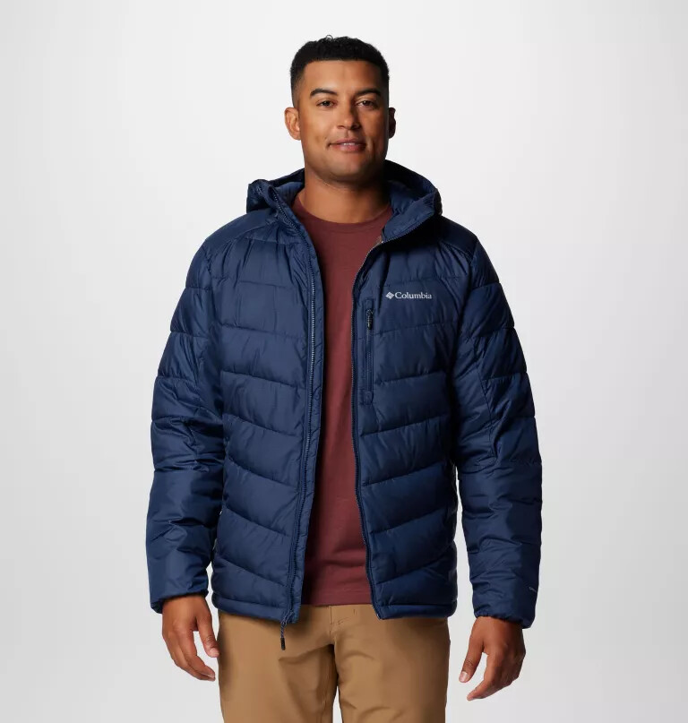 herren labyrinth loop ii kapuzenjacke - lang