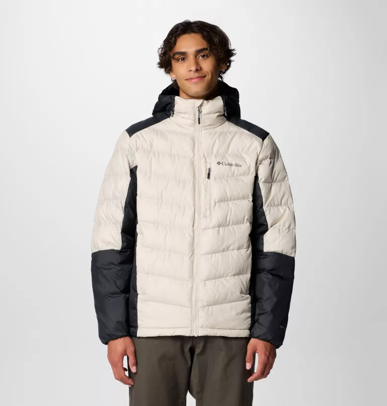 herren labyrinth loop ii kapuzenjacke - lang