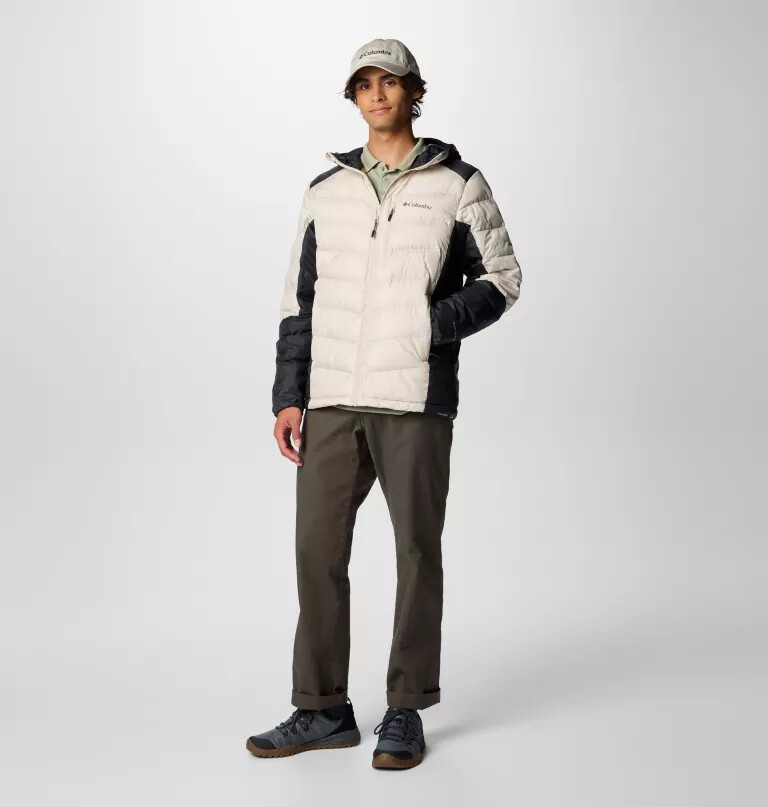 herren labyrinth loop ii kapuzenjacke - lang