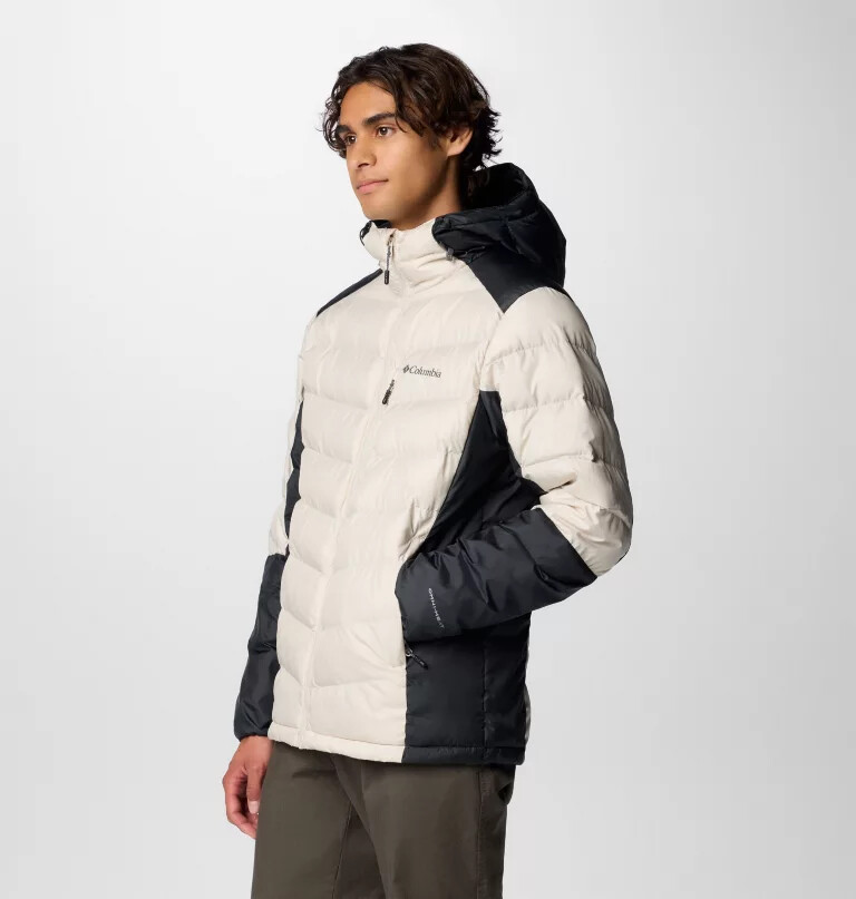 herren labyrinth loop ii kapuzenjacke - lang