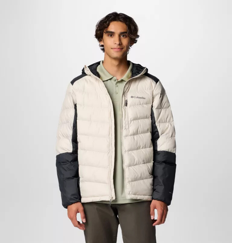 herren labyrinth loop ii kapuzenjacke - lang