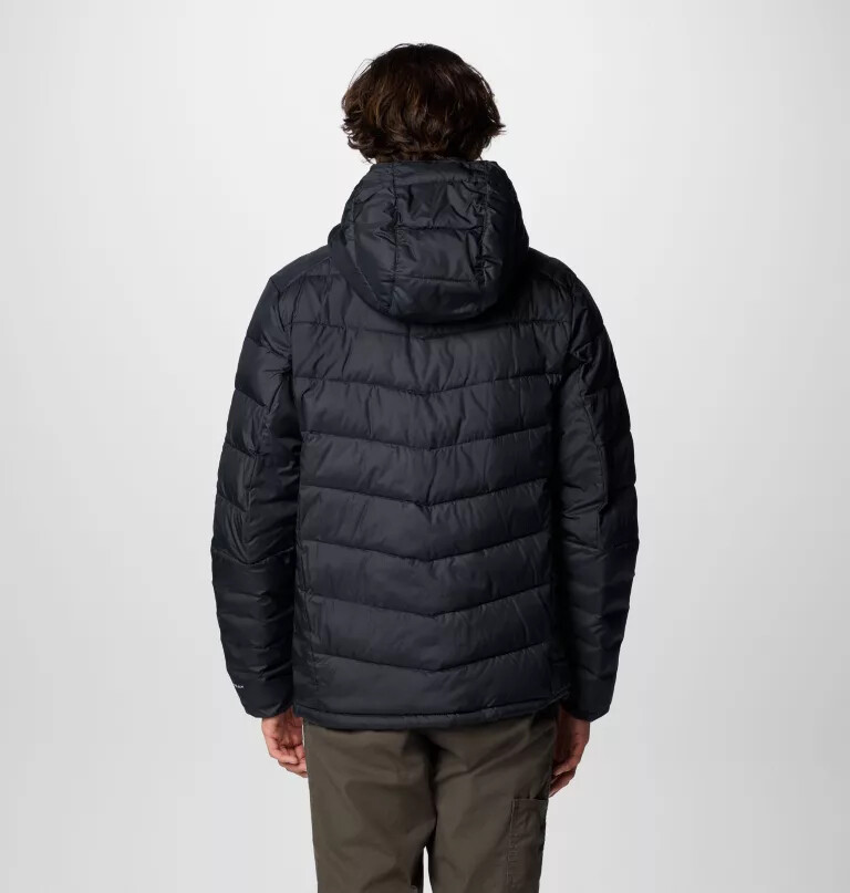 herren labyrinth loop ii kapuzenjacke - lang