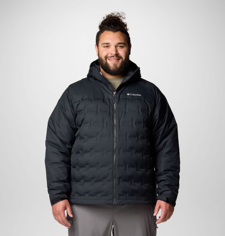 grand trek iii daunenjacke mit kapuze für herren – größe l